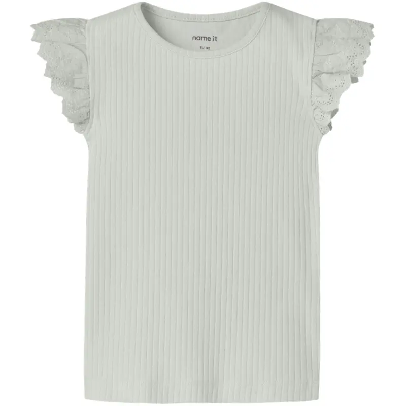 Name It Pale Aqua Nmfhavelle Cap Sl Top 1