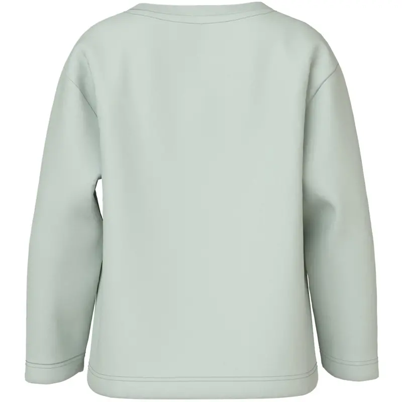 Name It Pale Aqua Unicorn Flowers Nmfveen Ls Nreg Top 3