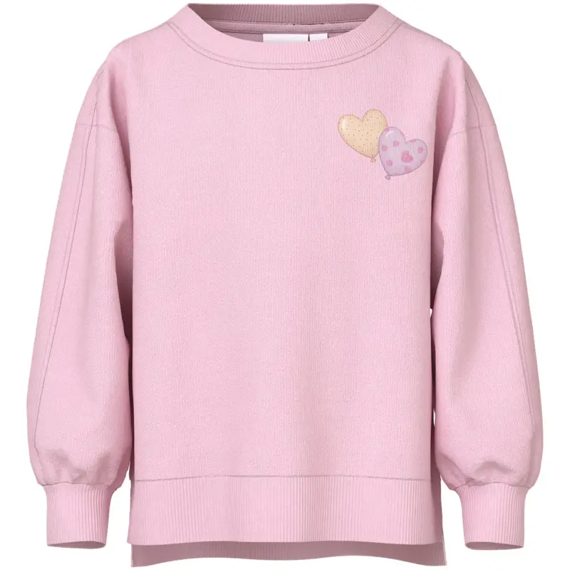 Name It Parfait Pink Nmfdenila Ls Nreg Swe Bru 1