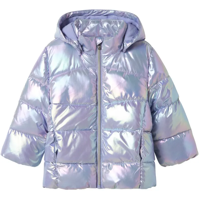 Name It Pastel Lilac Nmfmolina Puffer Jacket Shiny 1