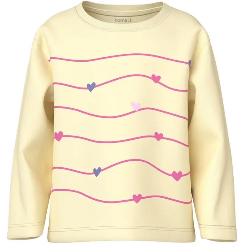 Name It Pear Sorbet Fun Stripe Nmfveen Ls Nreg Top 1