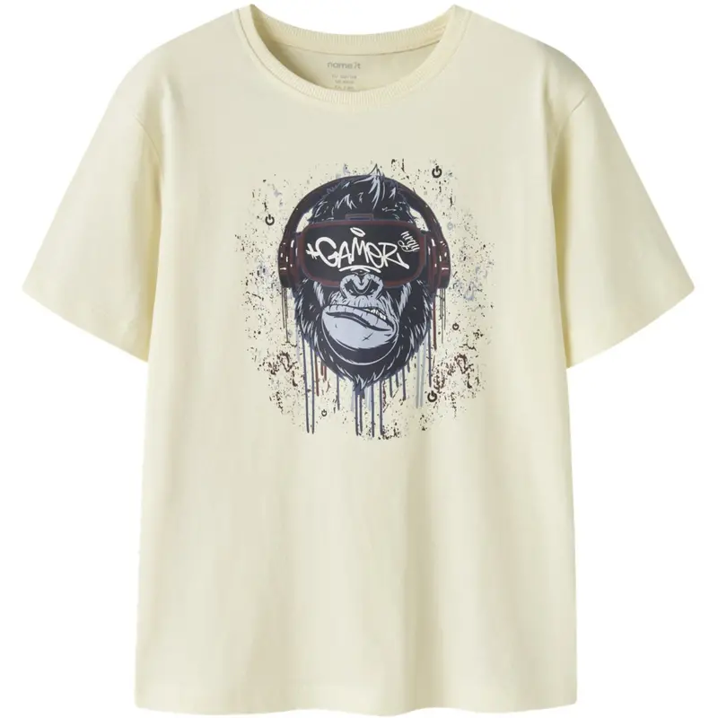 Name It Pear Sorbet Monkey Gamer Nkmvictor Ss Nreg Top 1