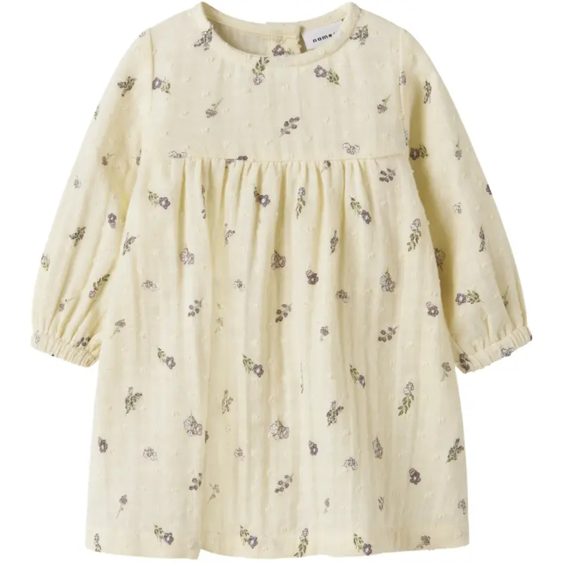 Name It Pear Sorbet Nbfdorthea Ls Dress 1
