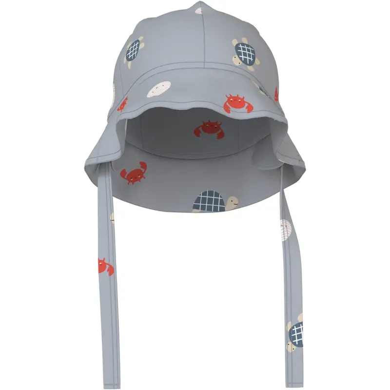 Name It Pearl Blue Sea Animals Vroels Sunhat 1
