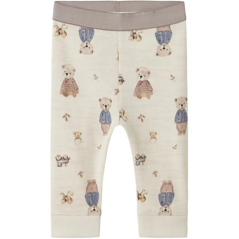 Name It Peyote Melange Bear Nbnwup Wo/Co Leggings 1