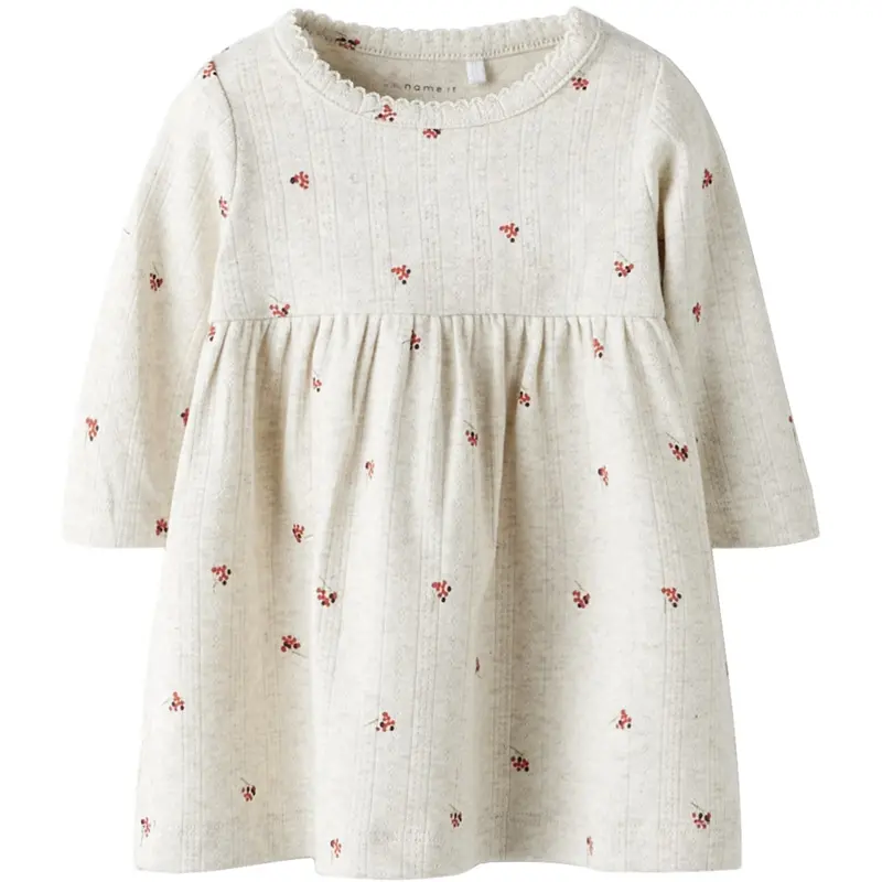 Name It Peyote Melange Nbfberries Ls Dress Box 1
