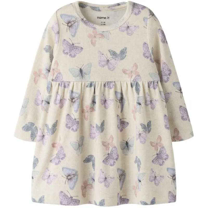 Name It Peyote Melange Nbffilua Ls Dress 1
