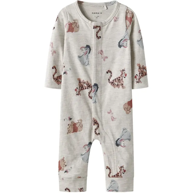 Name It Peyote Melange Nbnollu Pooh Ls Nightsuit Wdi 1