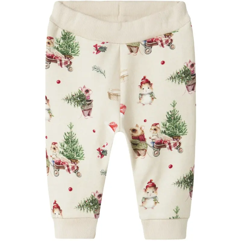 Name It Peyote Melange Nbnrenu Sweat Pants Bru 1
