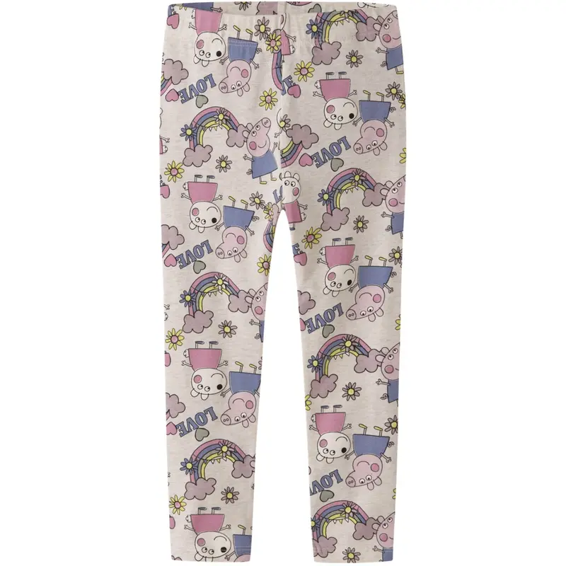 Name It Peyote Melange Nmfdarsy Peppa Leggings Cplg 1
