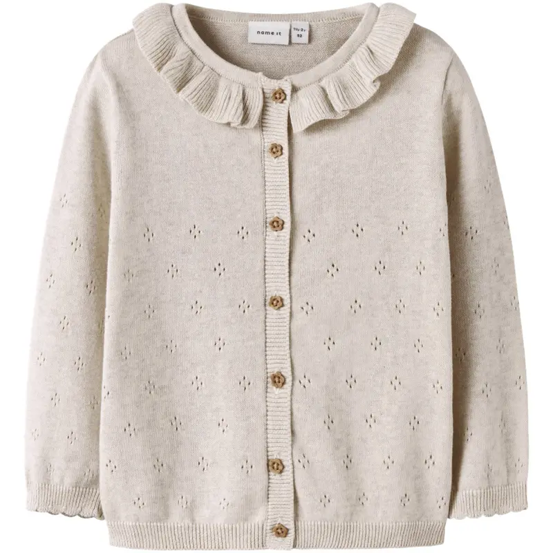 Name It Peyote Melange Nmfdiame Ls Knit Card 1