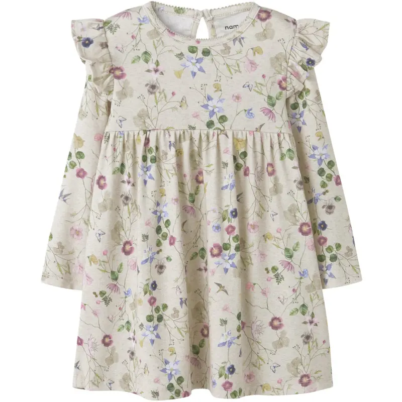 Name It Peyote Melange Nmffalca Ls Dress 1