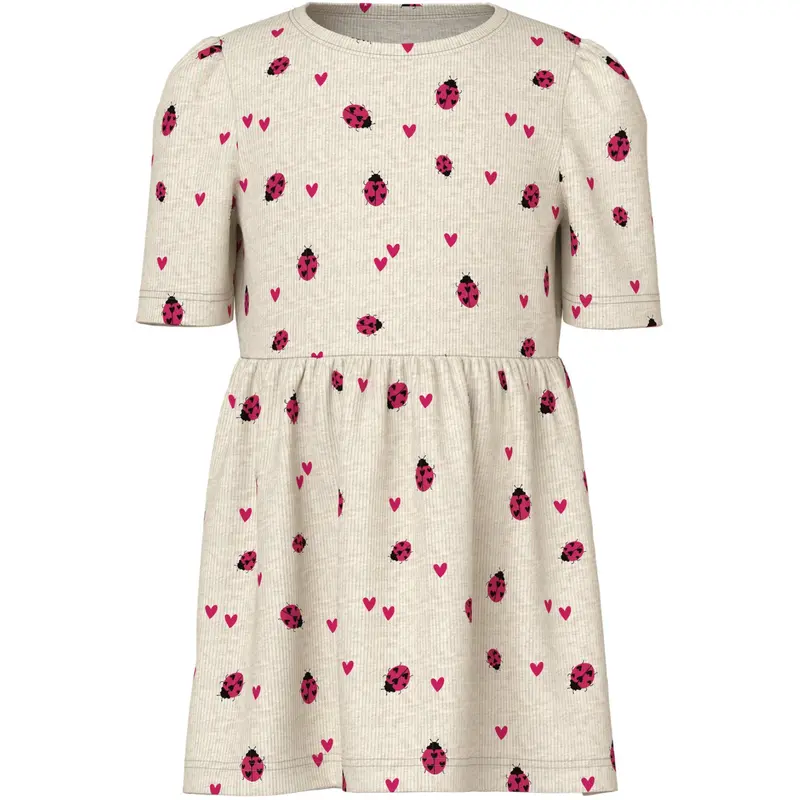 Name It Peyote Melange Nmfhaline Ss Dress 1