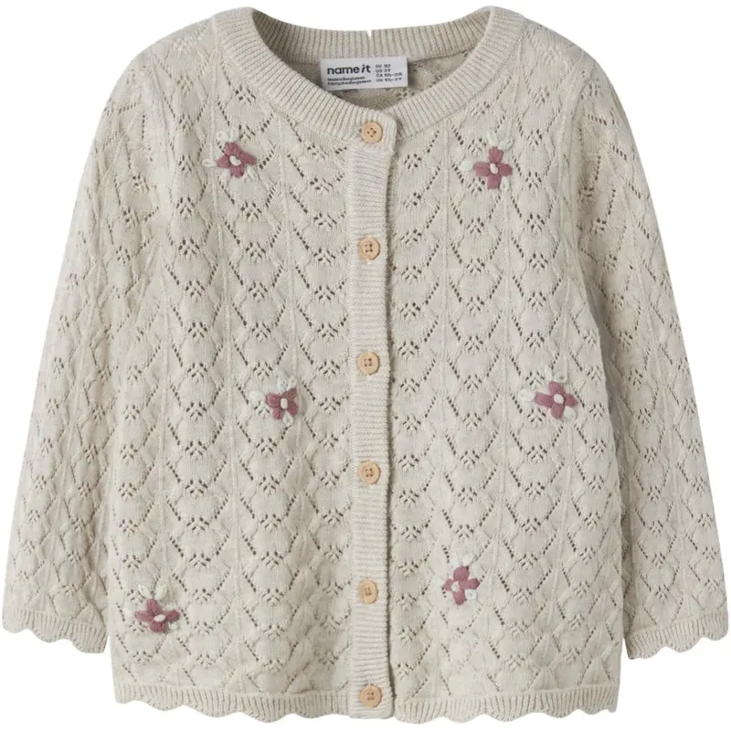 Name It Peyote Melange Nmfhimali Ls Knit Card 1
