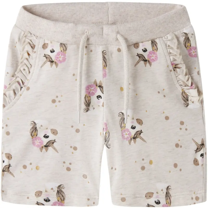 Name It Peyote Melange Nmfjalisa Shorts 1