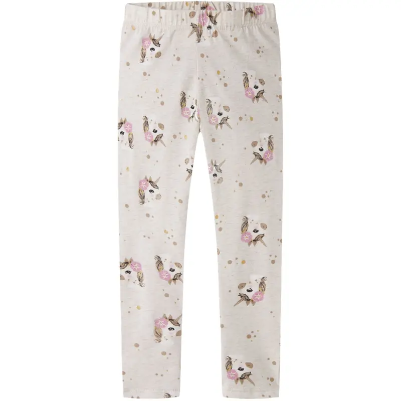 Name It Peyote Melange Nmfjalisa Slim Leggings 1