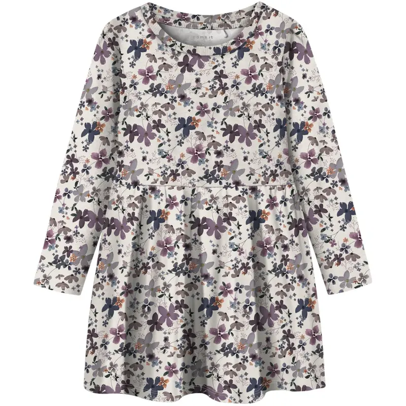 Name It Peyote Melange Nmfnaline Ls Dress 1