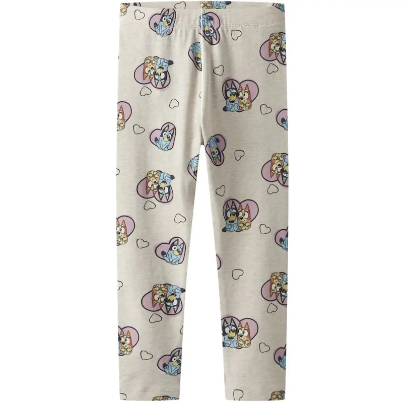 Name It Peyote Melange Nmfnessa Bluey Leggings Sky 1