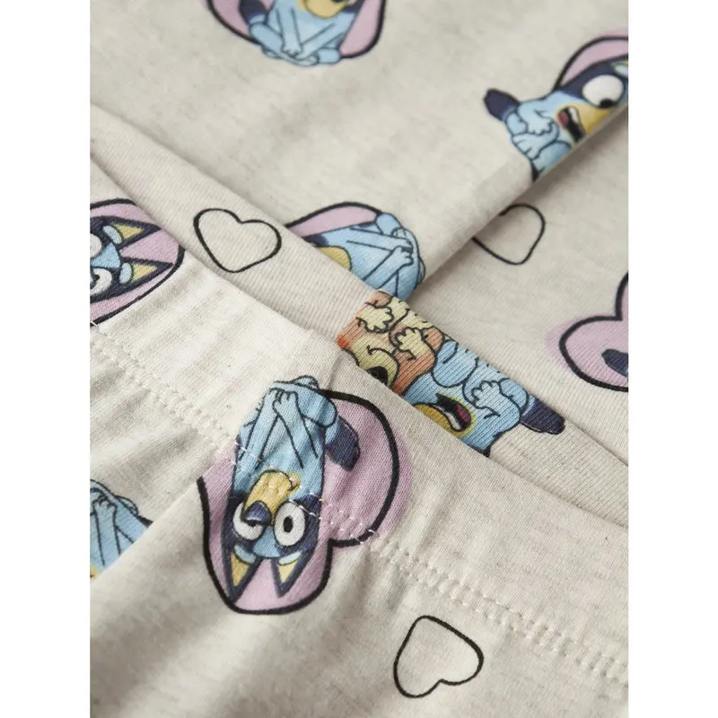 Name It Peyote Melange Nmfnessa Bluey Leggings Sky 2