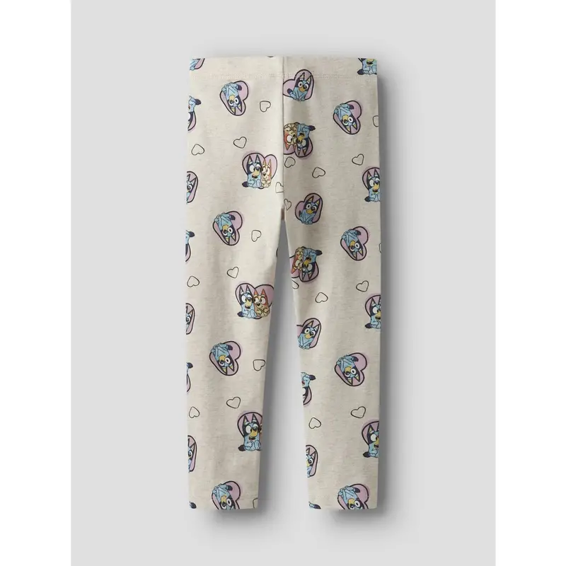 Name It Peyote Melange Nmfnessa Bluey Leggings Sky 3