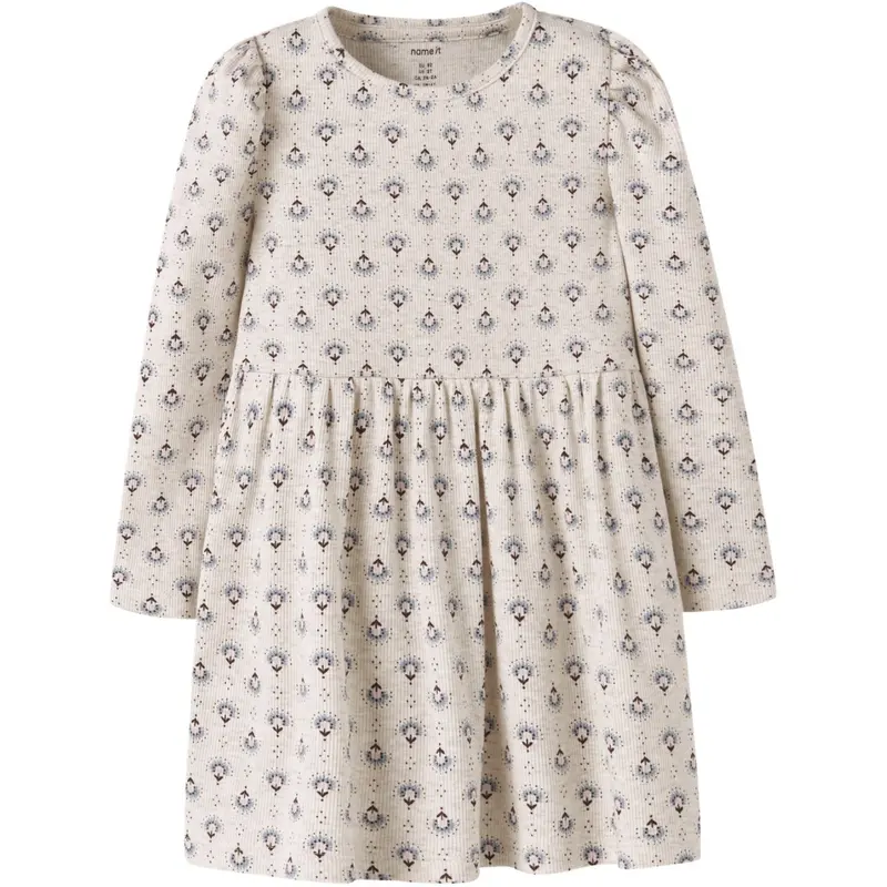 Name It Peyote Melange Nmfonine Ls Dress Bf 1