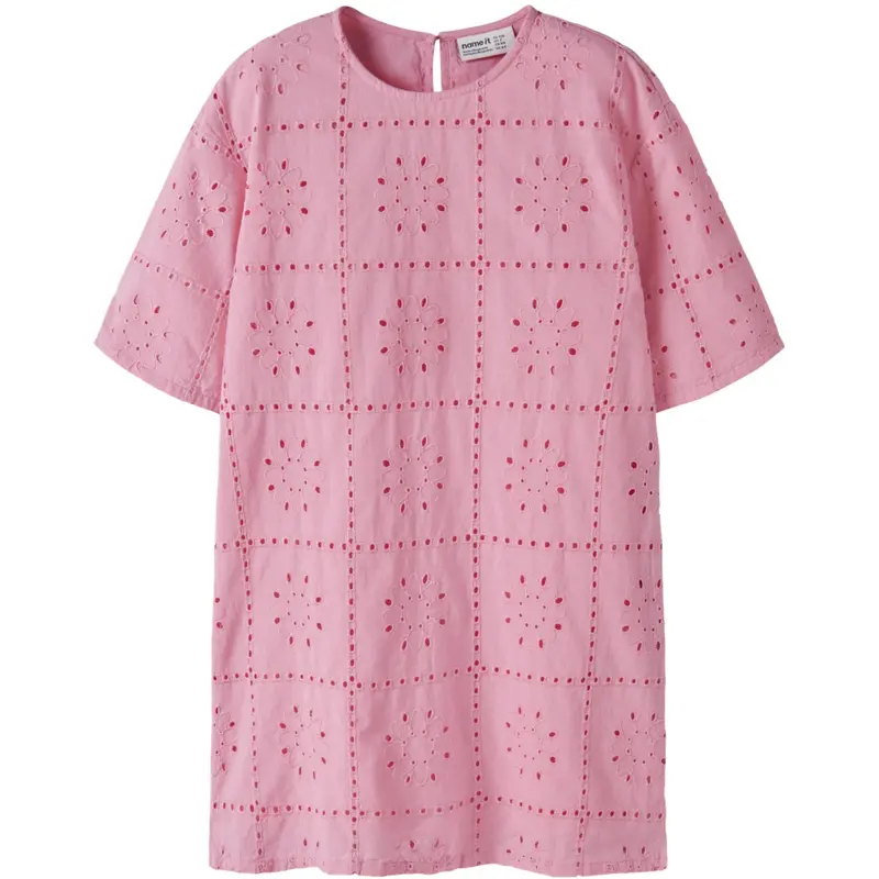 Name It Pink Drink Nkfhiba Ss Dress 1
