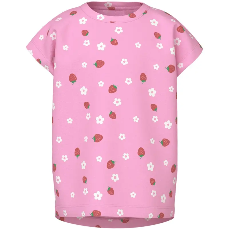 Name It Pink Frosting Strawberry Vigga Capsl T-Shirt 1