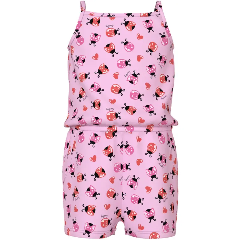 Name It Pirouette Ladybug Hearts Nmfvigga Strap Suit 1