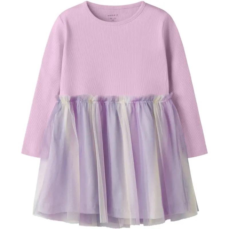 Name It Pirouette Nmfdotiana Ls Dress 1