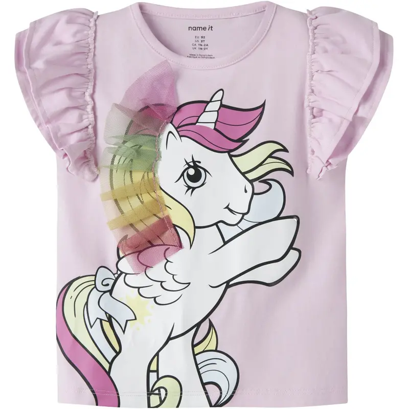 Name It Pirouette Nmfmika Mlp Ss Top Cplg 1