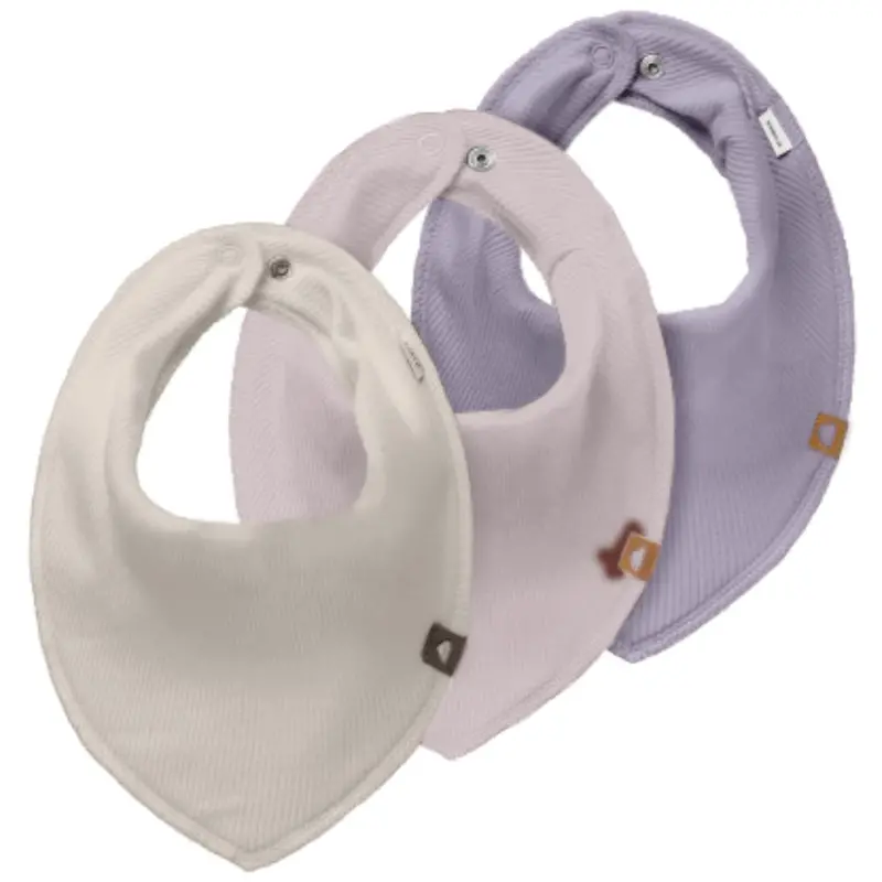 Name It Pumice Stone Nbfyvette 3P Rib Scarf Bib 1