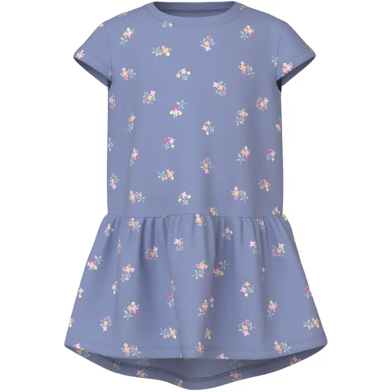 Name It Purple Impression Floral Bundles Nmfvigga Capsl Dress F1 Noos 1