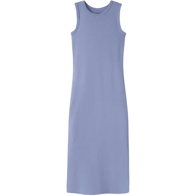 Name It Purple Impression Nkfnakal Sl Slim Maxi Dress Noos 1