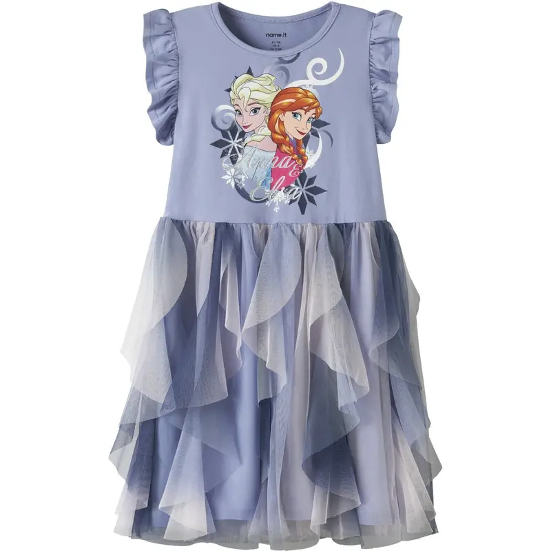 Name It Purple Impression Nmfmom Frozen Ss Tulle Dress Wdi 1