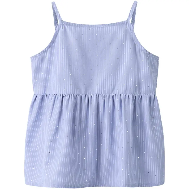 Name It Purple Impression Rainstone Nkffloritta Strap Top 1