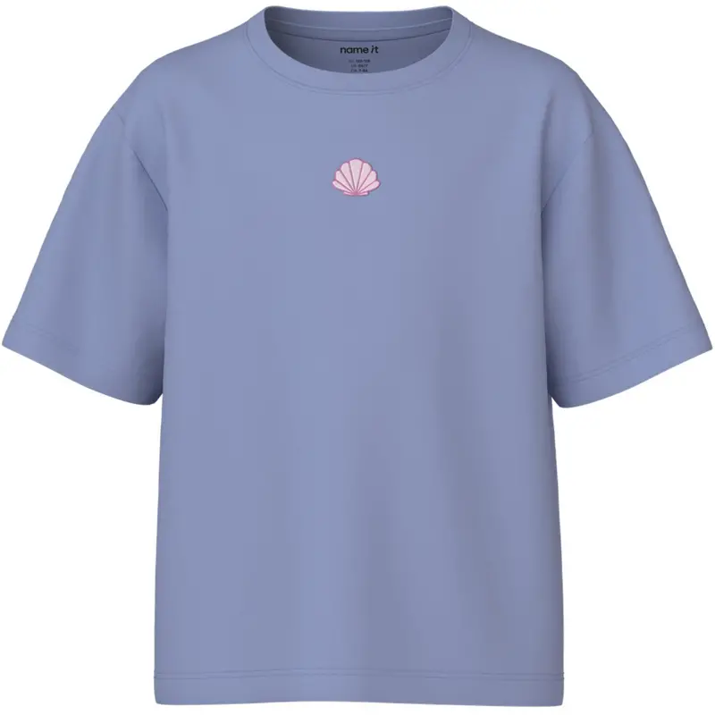 Name It Purple Impression Shell Embroidery Nkfvictoria Ss Nreg Top 1