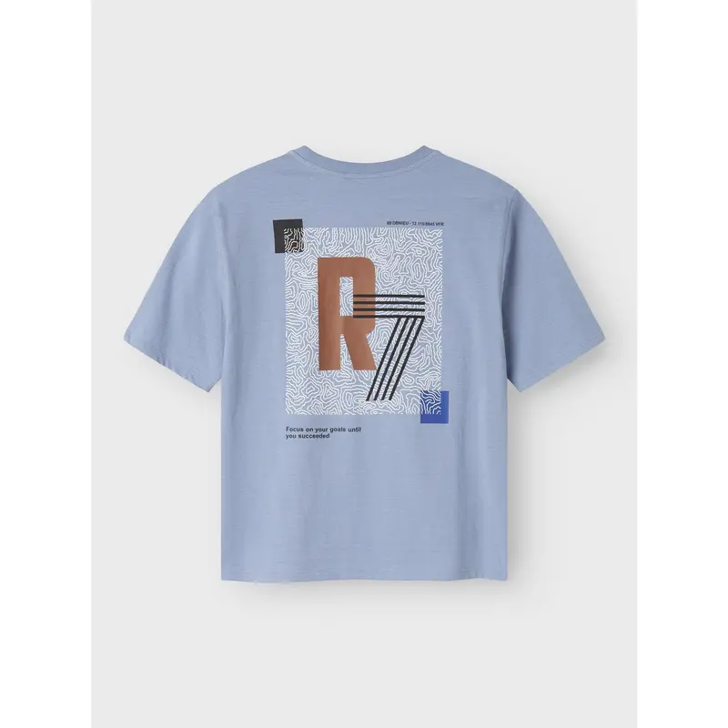 Name It Rain Washed Nkmoakley Ss Nreg Top Bf 4