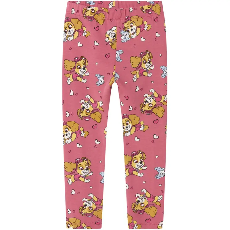 Name It Rapture Rose Nmfjiddi Paw Leggings Cplg 1