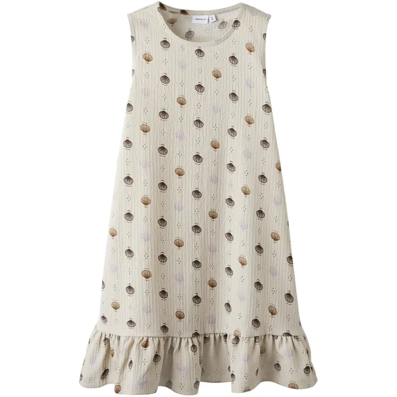 Name It Sandshell Nkfhilone Sl Dress 1