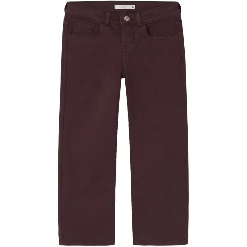 Name It Sassafras Nkfrose Wide Twill Pants 5505-Ax Bf 1