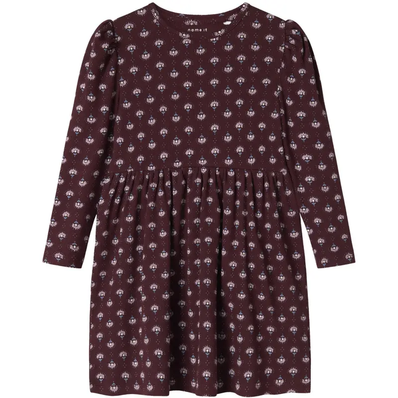 Name It Sassafras Nmfonine Ls Dress Bf 1