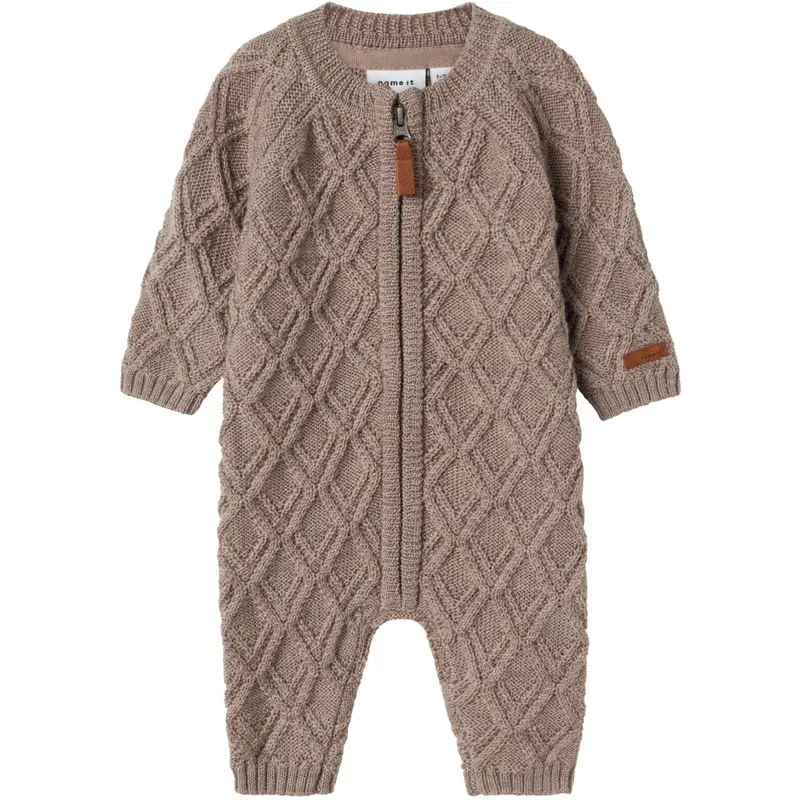 Name It Satellite Nbnwruni Wool Ls Knit Suit 1
