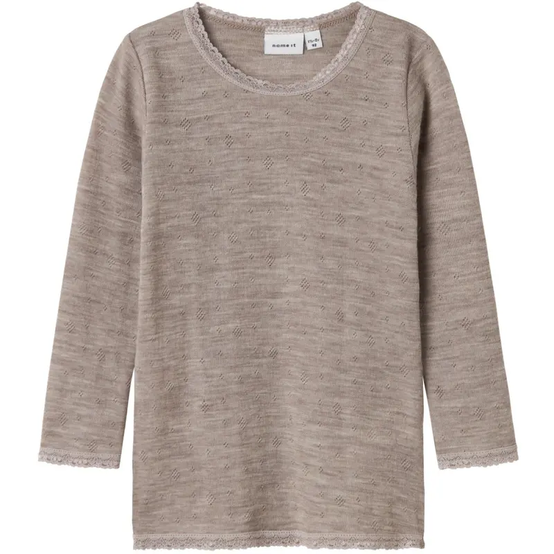 Name It Satellite Nmfwang Wool Needle Ls Top Solid Noos 1