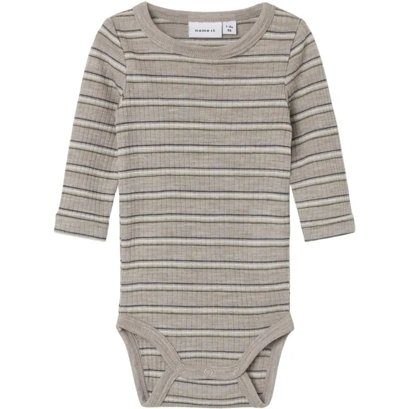 Name It Satellite Stripes Nbmwomi Wo/Mo Ls Body 1