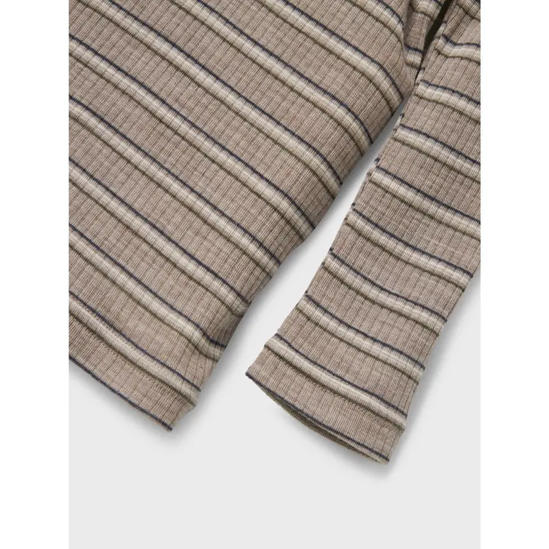 Name It Satellite Stripes Nmmwomi Wo/Mo Ls Top 2