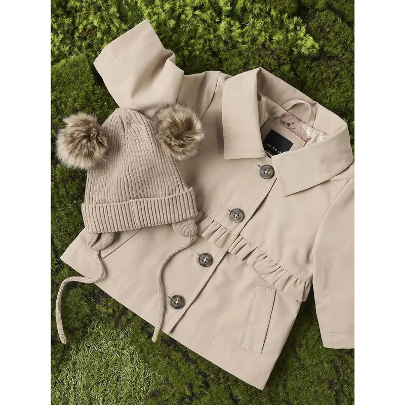 Name It Savannah Tan Nbfmadelin Trench Coat 2