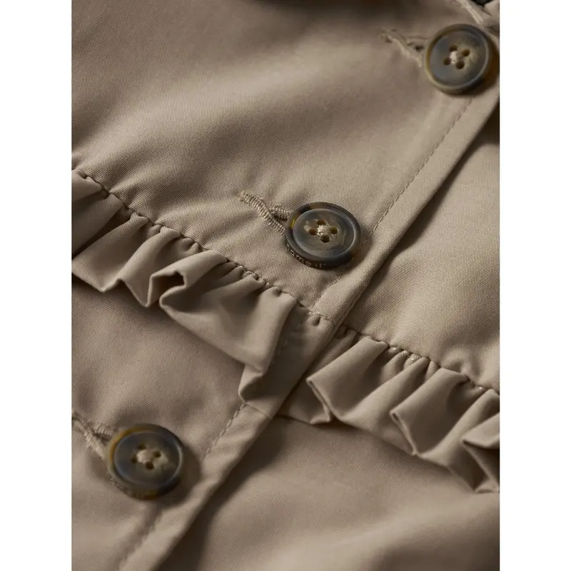 Name It Savannah Tan Nbfmadelin Trench Coat 3
