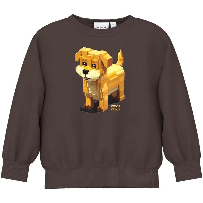 Name It Seal Brown Nmmsigurt Ls Nreg Swe Bru 1