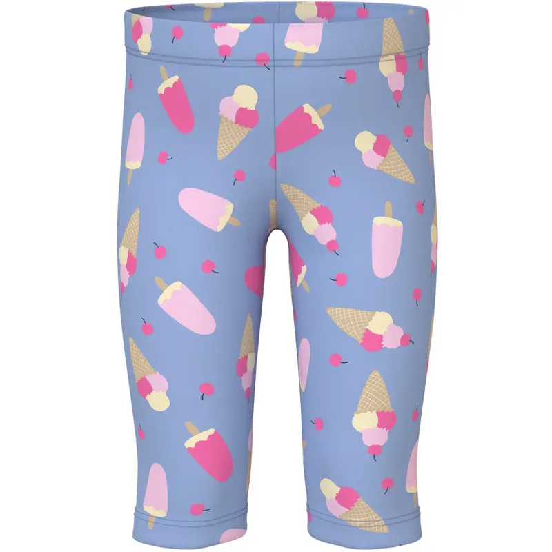 Name It Serenity Ice Cream Nmfvivian Aop Capri Leggings 1