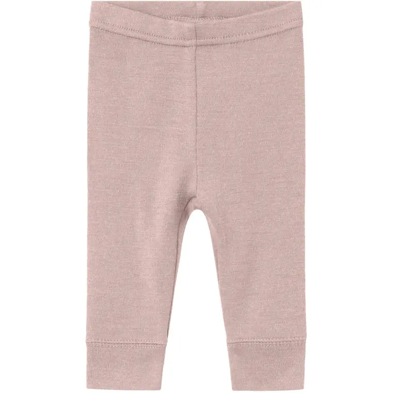 Name It Shadow Gray Nbfwillitus Wool Leggings 1